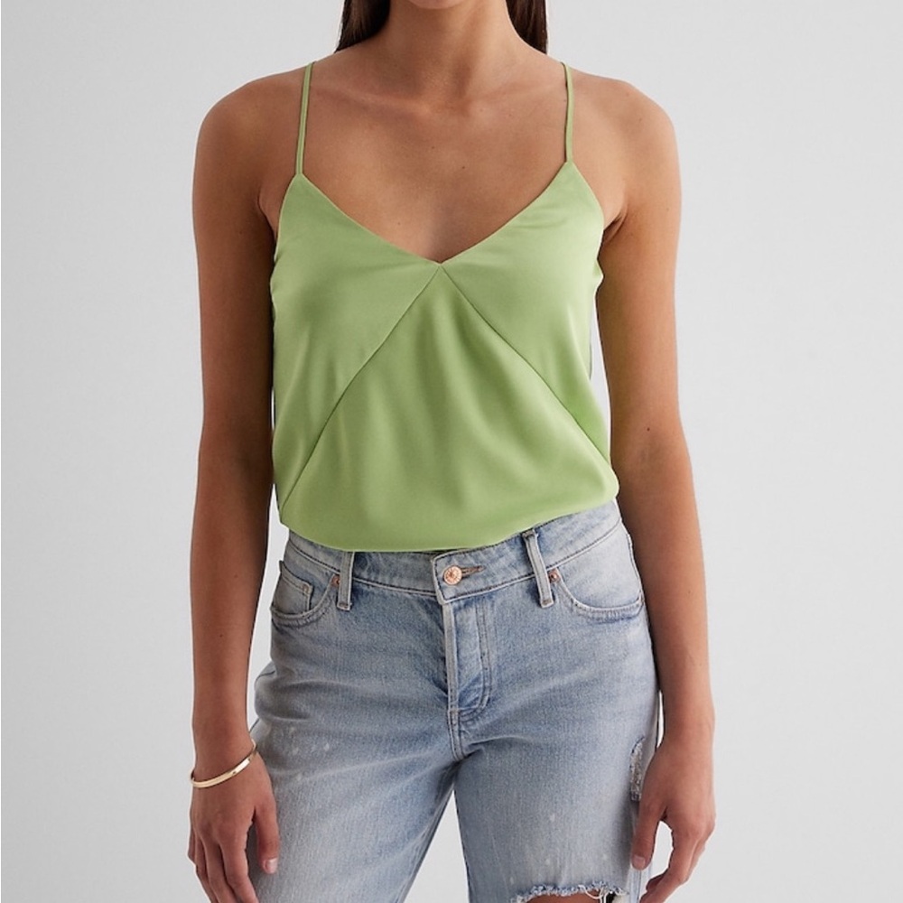 NWOT express green tank